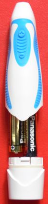 Electric Toothbrush with Batteries and Bottom Out