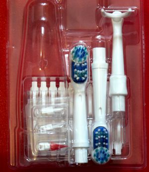Electric Toothbrush and Flosser Combo